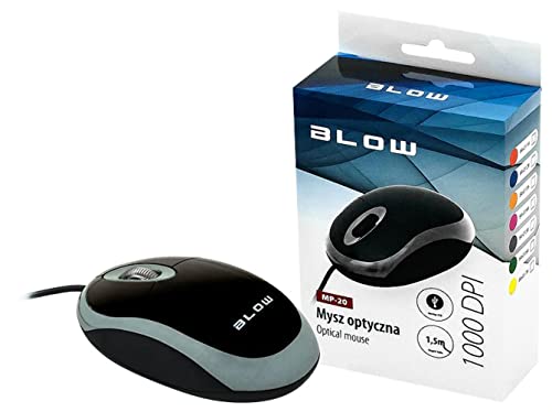 Blow Raton OPTICO MP-20 USB Gris von Blow