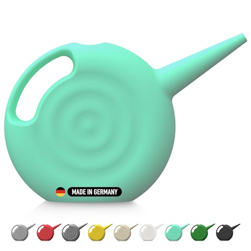 Blowmold.Design Gießkanne No.1, türkis, Kunststoff, 2 Liter von Blowmold.Design