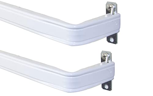 2 x Blu-Pier Tech Flache Einsteckstangen für obere und untere Türen und Standlichte, 45,7 cm – 71,1 cm von Blu-Pier Tech