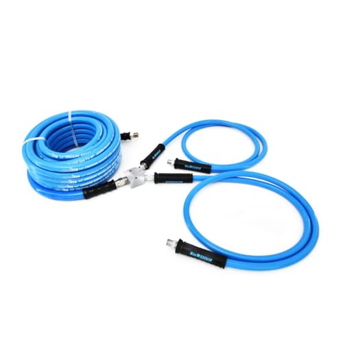 Blushield Union Block 3800 Hochdruckreiniger-Anschluss-Set (RT-30-1) inkl. ToughTek 3/8 Zoll x 06 Zoll von Blu Shield