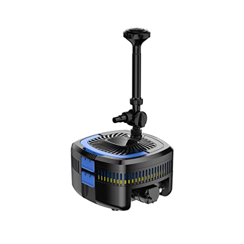 BluGarda BluFilter 5211-3-in-1 Teichpumpe mit Filter - Teichfilteranlage & UV-C Filter - Für Fischteich & Kleine Teiche - Filterpumpe Komplettset - 5.200 L/h - 11W UVC Klärer Lampe BluGarda BluFilter 5211-3-in-1 Teichpumpe mit Filter - Teichfilteranlage & UV-C Filter - Für Fischteich & Kleine Teiche - Filterpumpe Komplettset - 5.200 L/h - 11W UVC Klärer Lampe von BluGarda