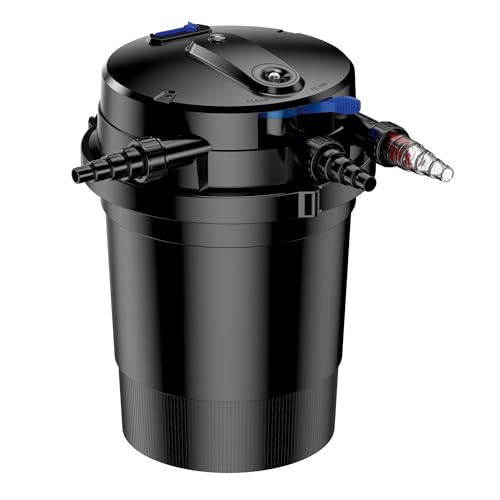 BluPressure Smart Control 10.000 - Druckfilter für Teich mit 18W UV-c - Teichfilter mit Rückspülung BluPressure Smart Control 10.000 - Druckfilter für Teich mit 18W UV-c - Teichfilter mit Rückspülung von BluGarda