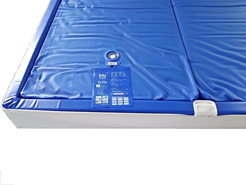 BluTimes BluStar Wasserkerne Softside Dual Wasserbettmatratze verschiedenen Größen und Beruhigungsstufen, Größe:180x220, Bstufe Wasserbett Blutimes:BS F4 2-3 sek. von BluTimes