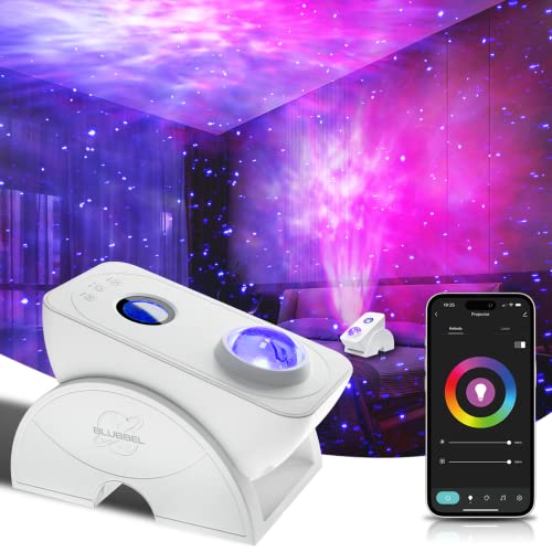 Blubbel LED Sternenhimmel Projektor, WLAN Sternenprojektor, 3D Galaxy Lampe Nachtlicht, App-/ Sprachsteuerung, Star Projector, Sternenlicht Galaxie, Alexa/Google kompatibel, Baby, Kinder, Schlafzimmer Blubbel LED Sternenhimmel Projektor, WLAN Sternenprojektor, 3D Galaxy Lampe Nachtlicht, App-/ Sprachsteuerung, Star Projector, Sternenlicht Galaxie, Alexa/Google kompatibel, Baby, Kinder, Schlafzimmer von Blubbel