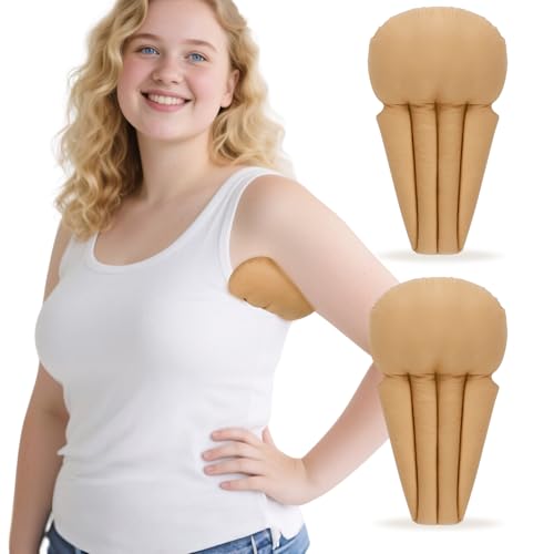 Achselkissen für größere Körperformen, 25x14,5 cm Lymphödeme Axilla Mastektomiekissen zur Schmerzlinderung nach Brust-OP, 2er Pack (Kaki) von Blublu Park