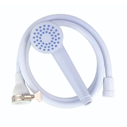 Blue Canyon Solo Plus Duschkopfbrause | Max. Hahngröße 2 cm | Premium Duschaufsatz für Badewannenarmaturen | Aufsteckmontage | Geeignet für runde & ovale Wasserhähne | Duschkopf für Badezimmer | ~ 1,2 von Blue Canyon