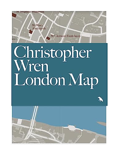 Christopher Wren London Map: Guide to Wren's London Churches and Buildings (Blue Crow Media Architecture Maps) von Blue Crow Media