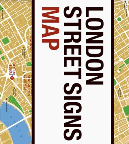 London Street Signs Map (Blue Crow Media Architecture Maps) von BLUE CROW MEDIA