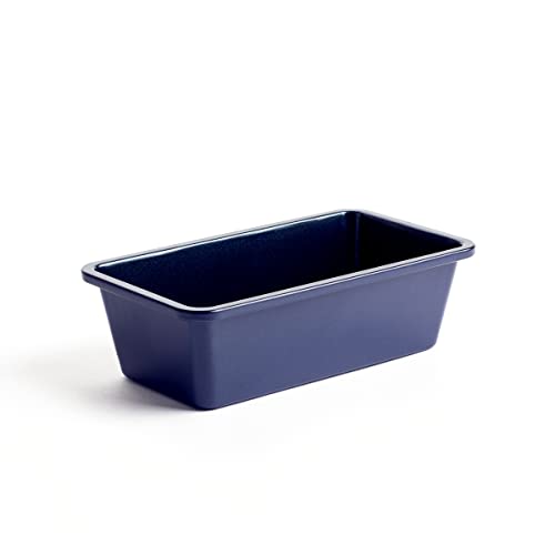 Blue Diamond Bakeware Brotbackform mit Antihaftbeschichtung, 22x11cm, Blau von Blue Diamond