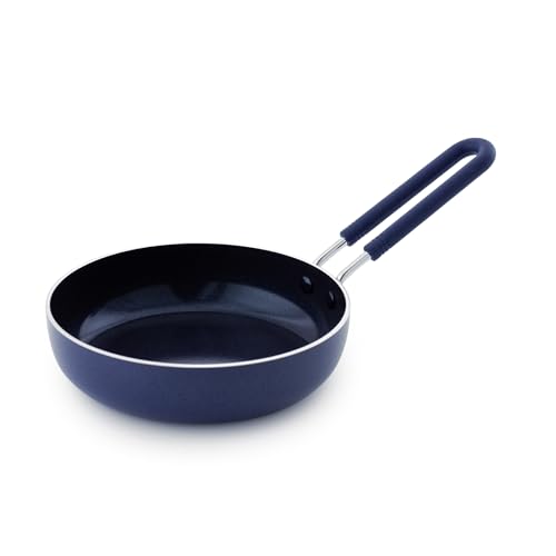 Blue Diamond Cookware Healthy Mini-Eierpfanne aus Keramik, antihaftbeschichtet, Blau Blue Diamond Cookware Healthy Mini-Eierpfanne aus Keramik, antihaftbeschichtet, Blau von Blue Diamond