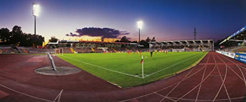 Blue-Letter Oberhausen Stadion – hochwertiger FineArtPrint (240 cm x 100 cm) von Blue-Letter