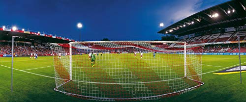 Blue-Letter Stadion Cottbus Hintertor – hochwertiger FineArtPrint (120 cm x 50 cm) von Blue-Letter