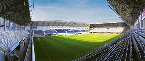 Paderborn Stadion Panorama – Poster 120 x 50 cm – hochwertiger FineArtPrint von Blue-Letter