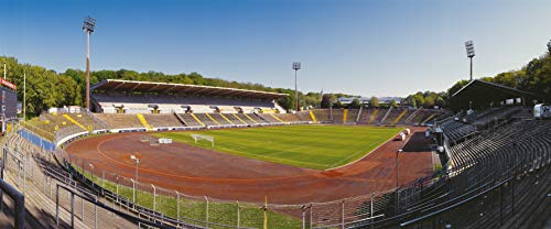 Saarbrücken Stadion Panorama – Poster 120 x 50 cm – hochwertiger FineArtPrint Saarbrücken Stadion Panorama – Poster 120 x 50 cm – hochwertiger FineArtPrint von Blue-Letter