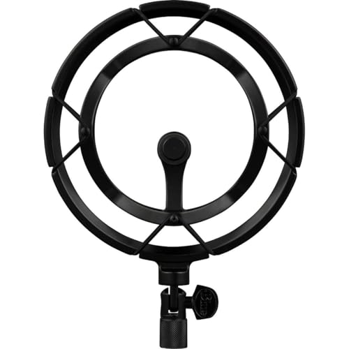 Blue Microphones Radius III Mikrofonspinne für Yeti & Yeti Pro USB-Mikrofone, Kompatibel mit Standard-Mikrofonstativen, jedem Mikrofon & Mikrofonclip mit Standard-Gewindeanschluss - Schwarz von Blue Microphones