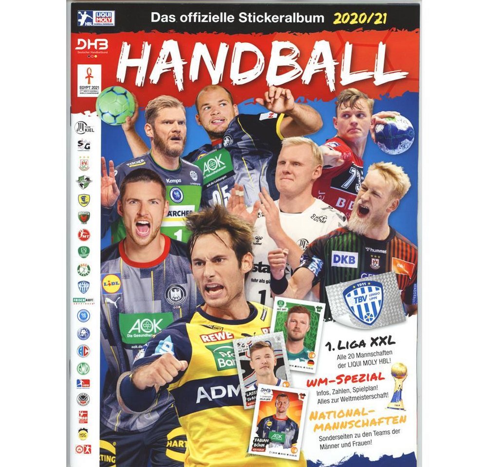 Blue Ocean Bücher-Adventskalender Handball Bundesliga 2020/21 Hybrid - Sammelsticker - 1 Album Blue Ocean Bücher-Adventskalender Handball Bundesliga 2020/21 Hybrid - Sammelsticker - 1 Album von Blue Ocean