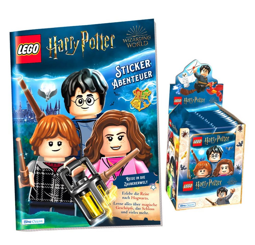 Blue Ocean Sticker Blue Ocean LEGO Harry Potter Sticker Serie 1 (2023) - 1 Album + 1, (Set), LEGO Harry Potter Sticker 2023 - 1 Album + 1 Display Sammelsticker von Blue Ocean