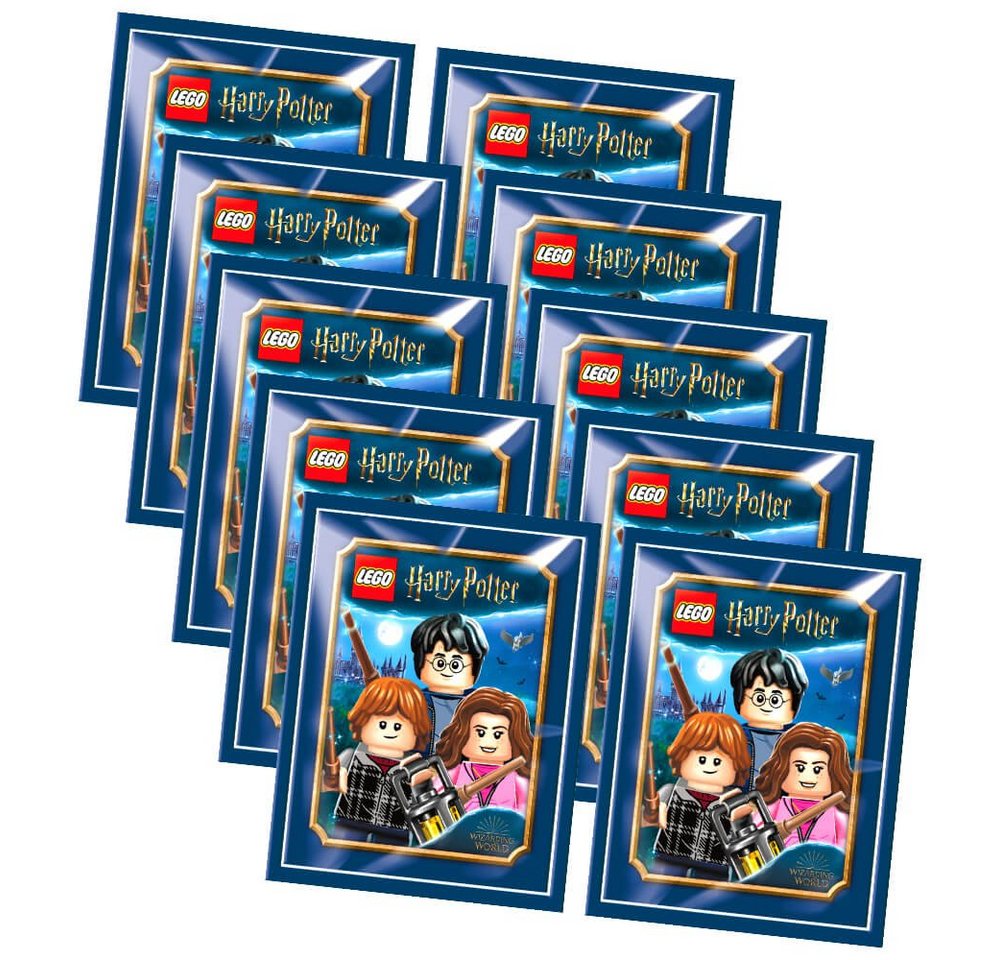 Blue Ocean Sticker Blue Ocean LEGO Harry Potter Sticker Serie 1 (2023) - 10 Tüten Sammels, (Set), LEGO Harry Potter Sticker 2023 - 10 Tüten Sammelsticker von Blue Ocean