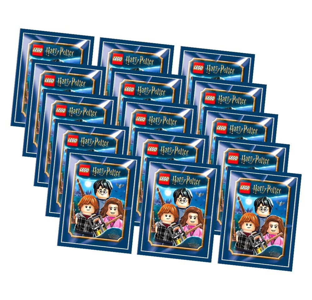 Blue Ocean Sticker Blue Ocean LEGO Harry Potter Sticker Serie 1 (2023) - 15 Tüten Sammels, (Set), LEGO Harry Potter Sticker 2023 - 15 Tüten Sammelsticker von Blue Ocean