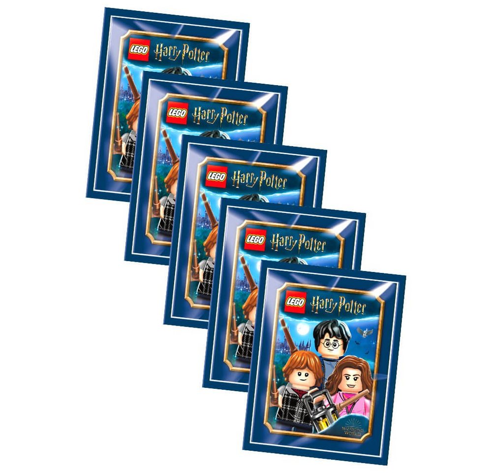 Blue Ocean Sticker Blue Ocean LEGO Harry Potter Sticker Serie 1 (2023) - 5 Tüten Sammelst, (Set), LEGO Harry Potter Sticker 2023 - 5 Tüten Sammelsticker von Blue Ocean