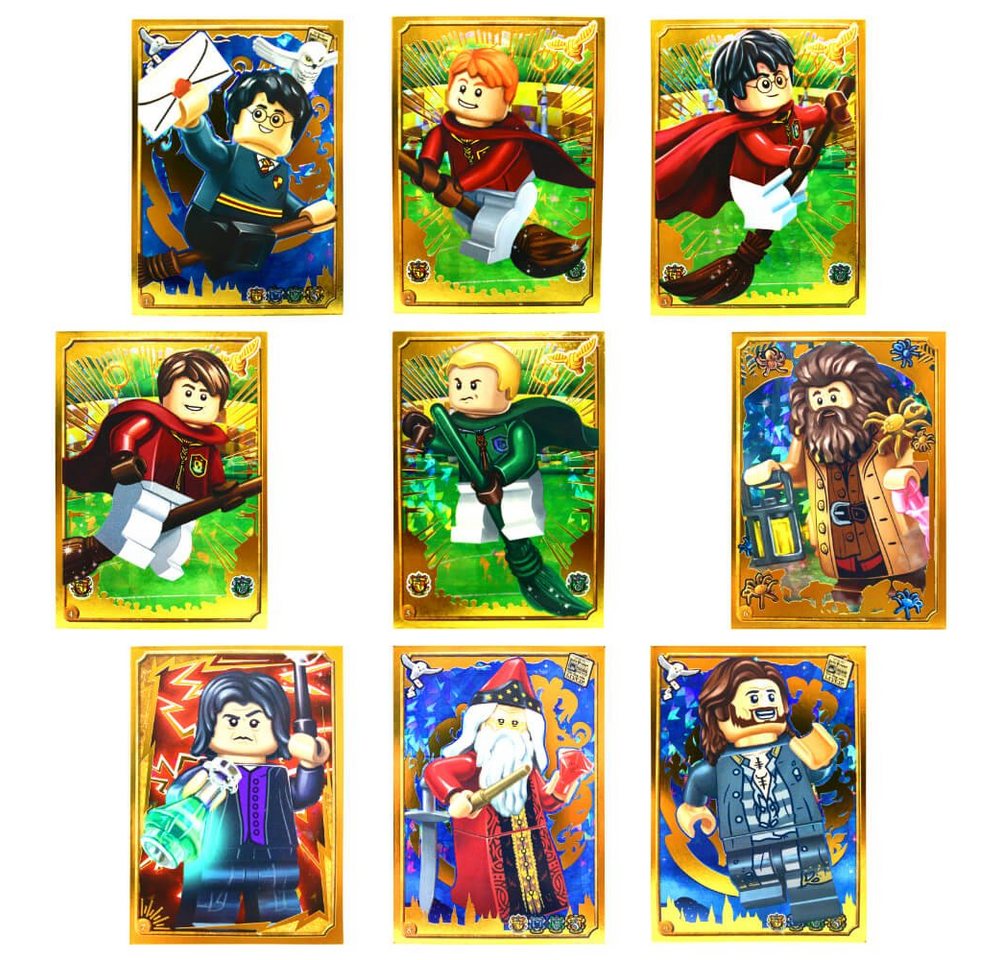 Blue Ocean Sticker Blue Ocean LEGO Harry Potter Sticker Serie 1 (2023) Sammelsticker -, (Set), LEGO Harry Potter Sticker 2023 - Gold Karte 1 bis 9 von Blue Ocean