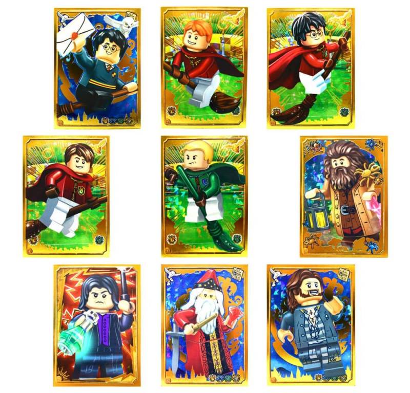 Blue Ocean Sticker Blue Ocean LEGO Harry Potter Sticker Serie 1 (2023) Sammelsticker -, (Set), LEGO Harry Potter Sticker 2023 - Gold Karte 1 bis 9 von Blue Ocean