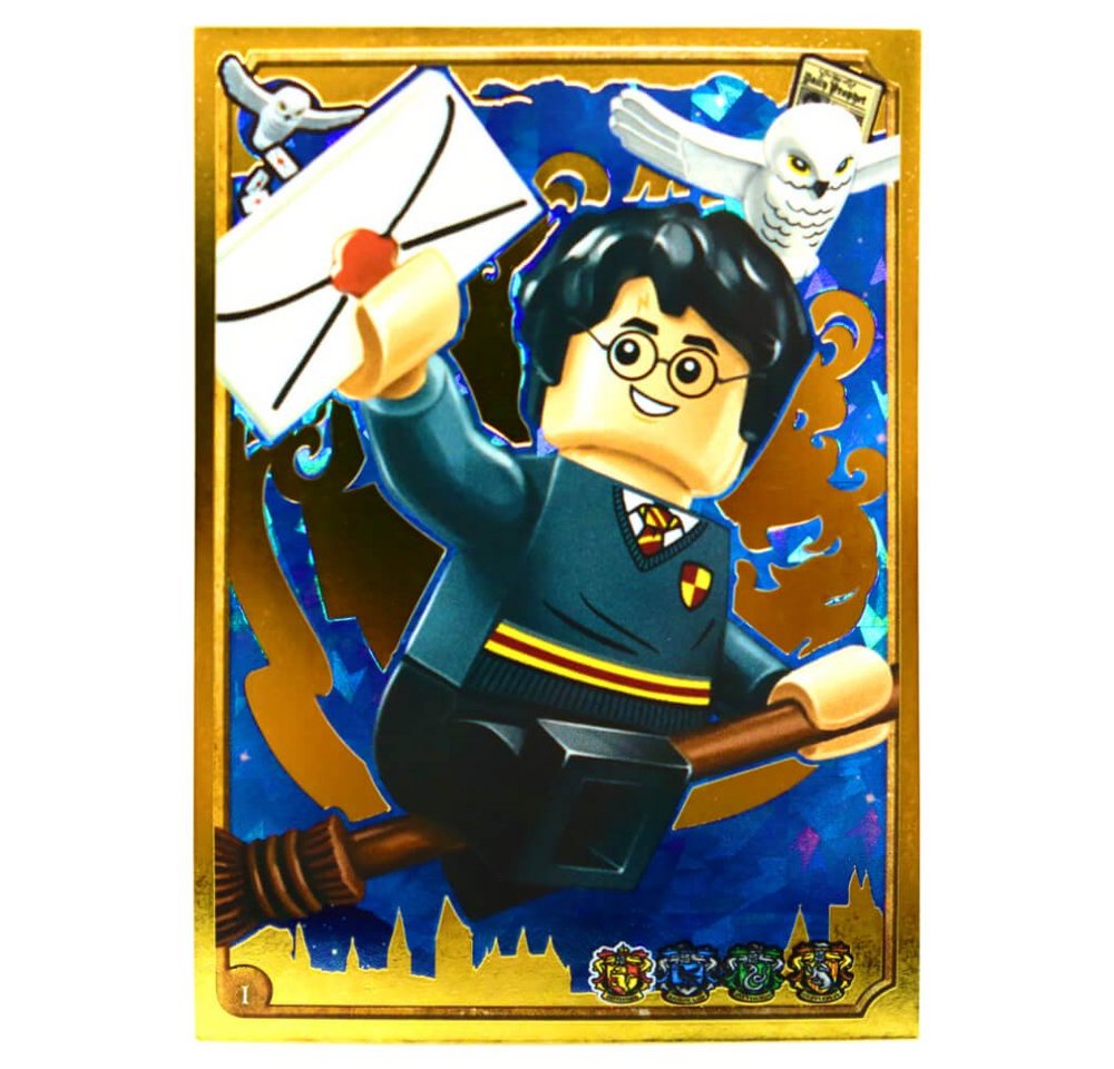 Blue Ocean Sticker Blue Ocean LEGO Harry Potter Sticker Serie 1 (2023) Sammelsticker -, (Set), LEGO Harry Potter Sticker 2023 - Gold Karte 1 von Blue Ocean