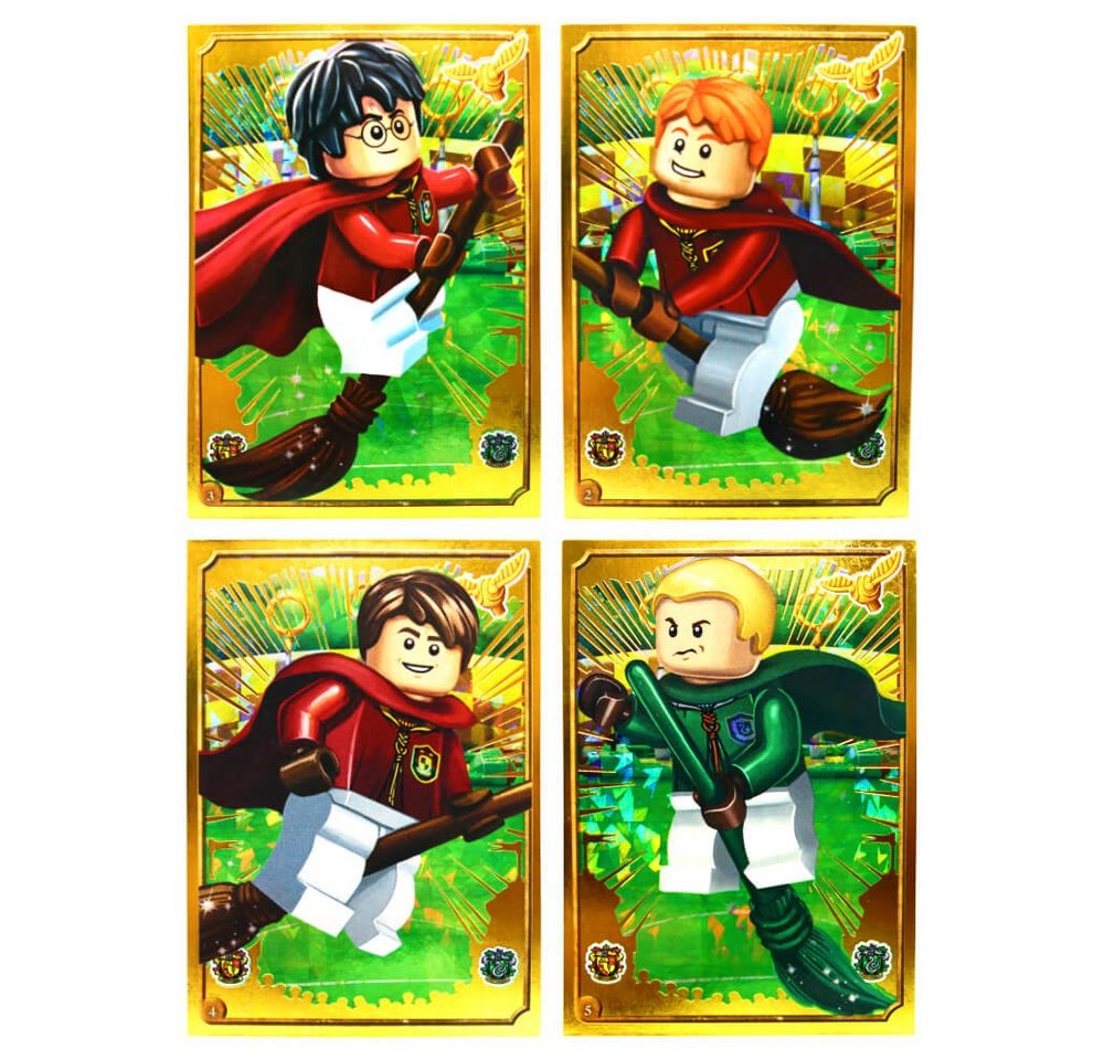 Blue Ocean Sticker Blue Ocean LEGO Harry Potter Sticker Serie 1 (2023) Sammelsticker -, (Set), LEGO Harry Potter Sticker 2023 - Gold Karte 2 + 3 + 4 + 5 von Blue Ocean