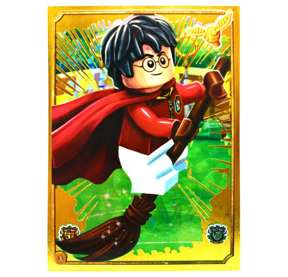 Blue Ocean Sticker Blue Ocean LEGO Harry Potter Sticker Serie 1 (2023) Sammelsticker -, (Set), LEGO Harry Potter Sticker 2023 - Gold Karte 3 von Blue Ocean