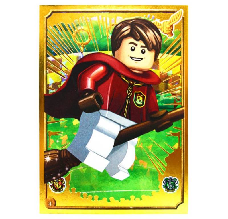 Blue Ocean Sticker Blue Ocean LEGO Harry Potter Sticker Serie 1 (2023) Sammelsticker -, (Set), LEGO Harry Potter Sticker 2023 - Gold Karte 4 von Blue Ocean