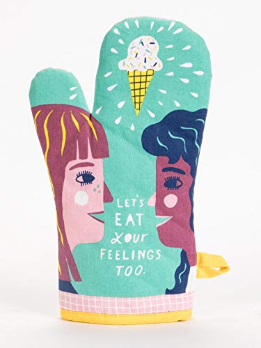 Blue Q Let's Eat Your Feelings Too Ofenhandschuh von Blue Q