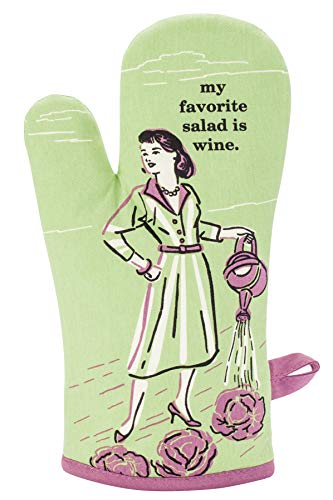 Blue Q Ofen Handschuh - my favorite salad is wine Blue Q Ofen Handschuh - my favorite salad is wine von Blue Q