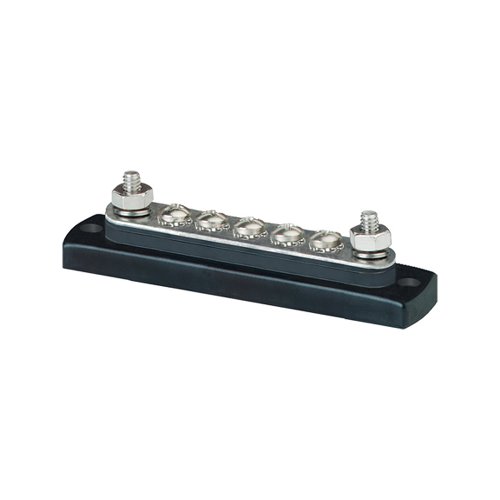Blue Sea 2304 Minibus 100 Ampere Common BusBar 5 x 8-32 Screw Terminal Blue Sea 2304 Minibus 100 Ampere Common BusBar 5 x 8-32 Screw Terminal von Blue Sea Systems