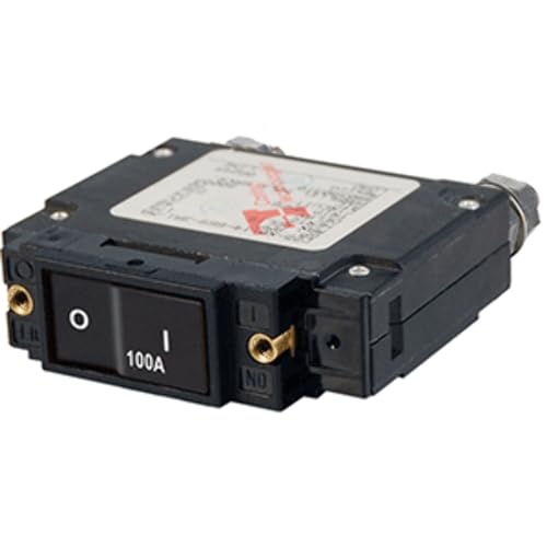Blue Sea Systems Blue Sea 7549 C-Series Flat Rocker Circuit Breaker - Single Pole - 100A von Blue Sea Systems