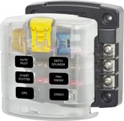 Blue Sea Systems Fuse Block ST-Blade 6 Circuits with Cover von Blue Sea Systems