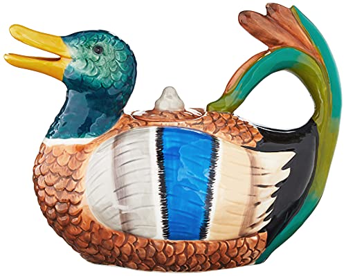 Blue Sky Ceramic Mallard Duck Teekanne von Blue Sky Ceramic