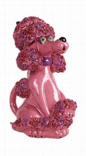 Blue Sky Ceramics Ceramic Pink Poodle Teapot Blue Sky Teekanne mit rosa Pudel aus Keramik, Mehrfarbig von Blue Sky Ceramics
