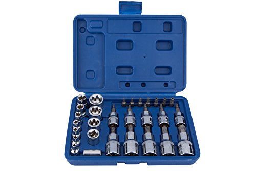 Blue Spot 01529 Torx-Steckschlüsselset, Chrom-Vanadium, 30-teilig von Blue Spot Tools