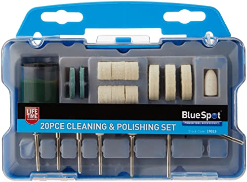 Blue Spot 19013 Reinigungs- und Polierset, 20-teilig von Blue Spot Tools