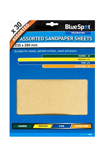 Blue Spot 19850 Schleifpapier-Set, verschiedene Größen, 30-teilig Blue Spot 19850 Schleifpapier-Set, verschiedene Größen, 30-teilig von Blue Spot Tools