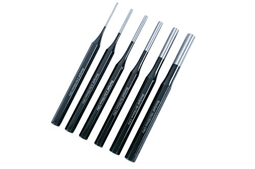 Blue Spot 22443 Parallel Pin Punch, schwarz, Set 6 Stück von Blue Spot Tools