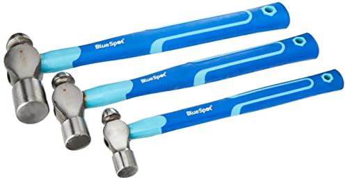 Blue Spot 26100 Kugelhammer, silber, Set von 3 Stück von Blue Spot Tools