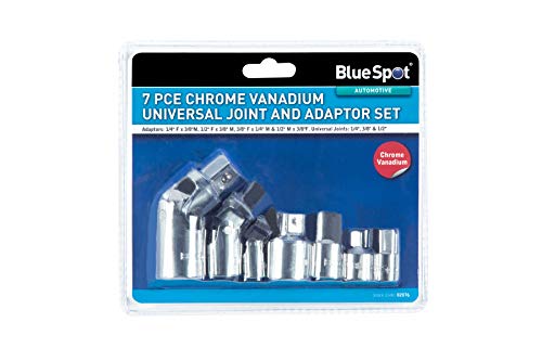 Blue Spot Tools 02076 Kardangelenk-Adapter-Set – Schwarz (7-teilig). von Blue Spot Tools