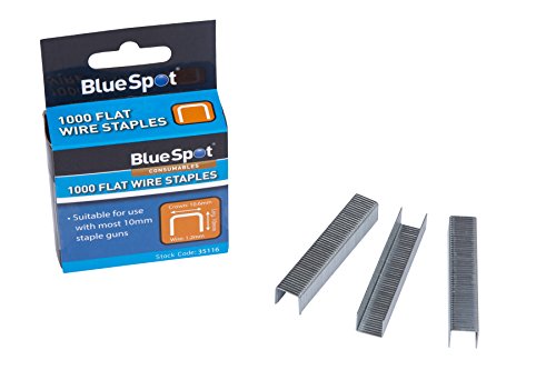 Blue Spot Tools 35116 Klammern, flach, T50, silberfarben von Blue Spot Tools