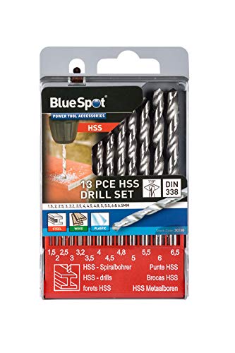 Blue Spot Tools - HSS-Bohrer-Set 13pce 20338 - B/S20338 Blue Spot Tools - HSS-Bohrer-Set 13pce 20338 - B/S20338 von Blue Spot Tools