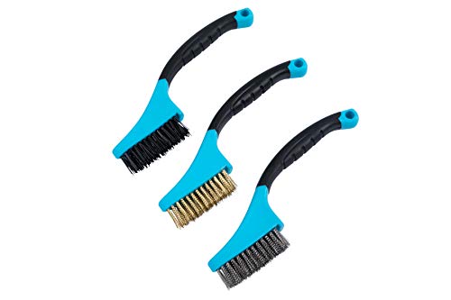 BlueSpot Tools 22505 Drahtbürsten-Set, 3-teilig von Blue Spot Tools