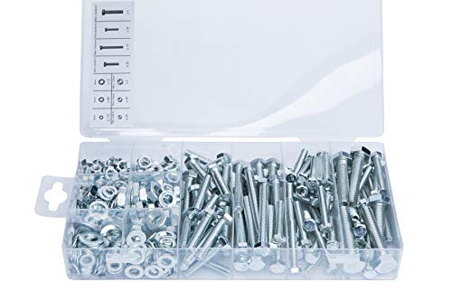BlueSpot Tools 40584 Mutter, Bolzen und Unterlegscheiben-Set von Blue Spot Tools