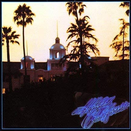 Blue Throat Trident Collection Eagle Hotel California Poster, 30,5 x 45,7 cm von Blue Throat