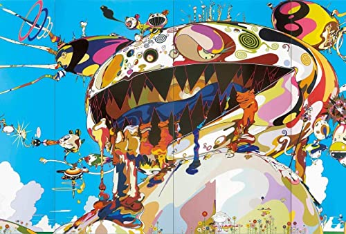 Blue Throat Trident Collection Kanye West Rapper Graduation Takashi Murakami Poster 30,5 x 45,7 cm von Blue Throat