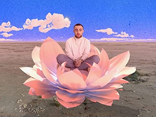 Blue Throat Trident Collection MAC Miller On Lotus American Rapper Poster 30,5 x 45,7 cm von Blue Throat